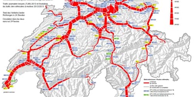 Карта Швейцарії віньєтка